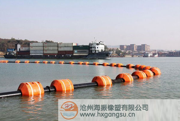 海振中密度聚乙烯浮體管道案例